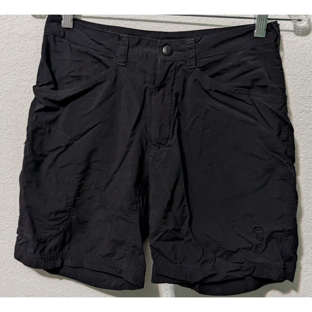 Mountain Hardware Arroyo Shorts Woman’s Size 6 (28x7.5) Black Outdoor (118)
